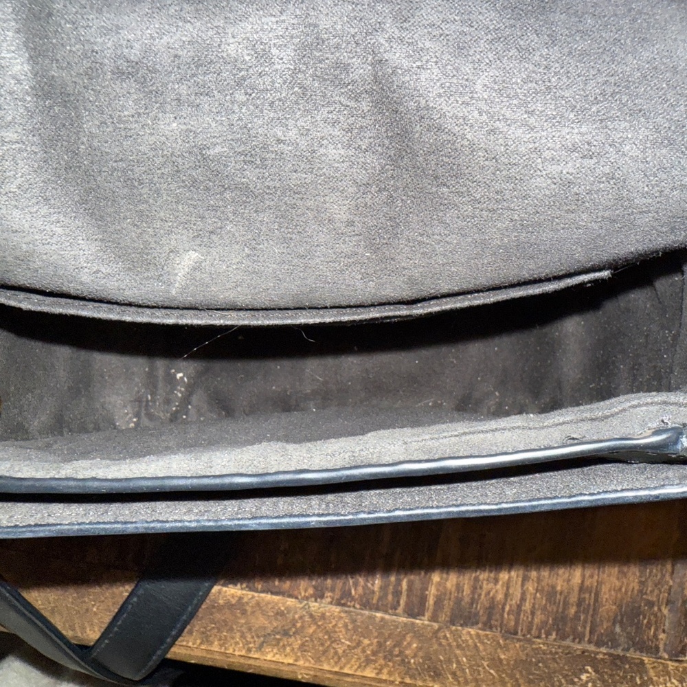 Coach Georgie Saddlebag in Dark Brown/Black - Picture 9 of 11